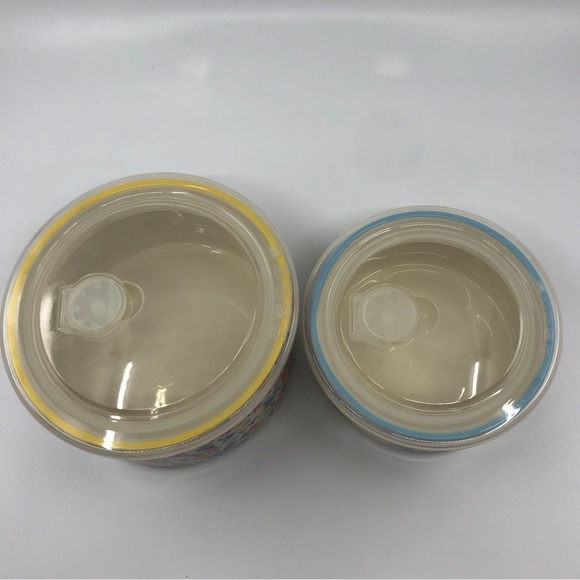 The Pioneer Woman Mazie Round Ceramic Bowl Set with Build-In Steam Release - Picture 4 of 5